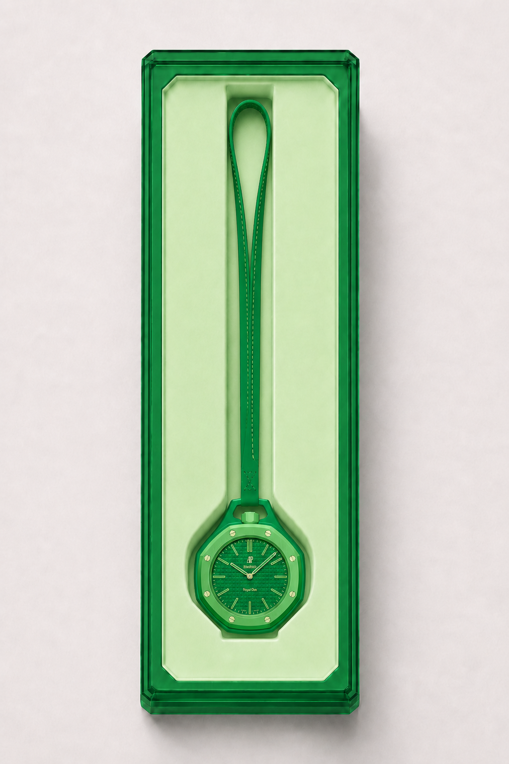 GREEN EIGHT display case